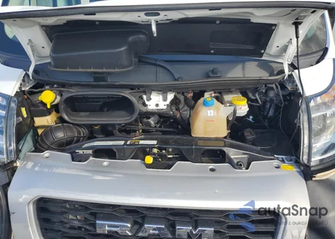 2021 Ram Promaster 2500 2500 High z USA, uszkodzony, nr VIN 3C6LRVDG6ME564652